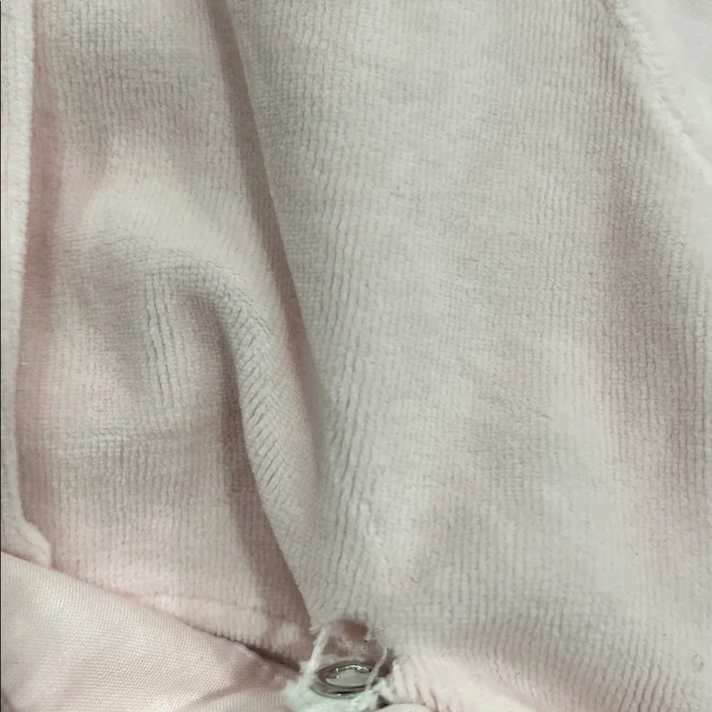 Pili carrera Spanish vintage pink velour teddy bear romper newborn 80’s 90’s
